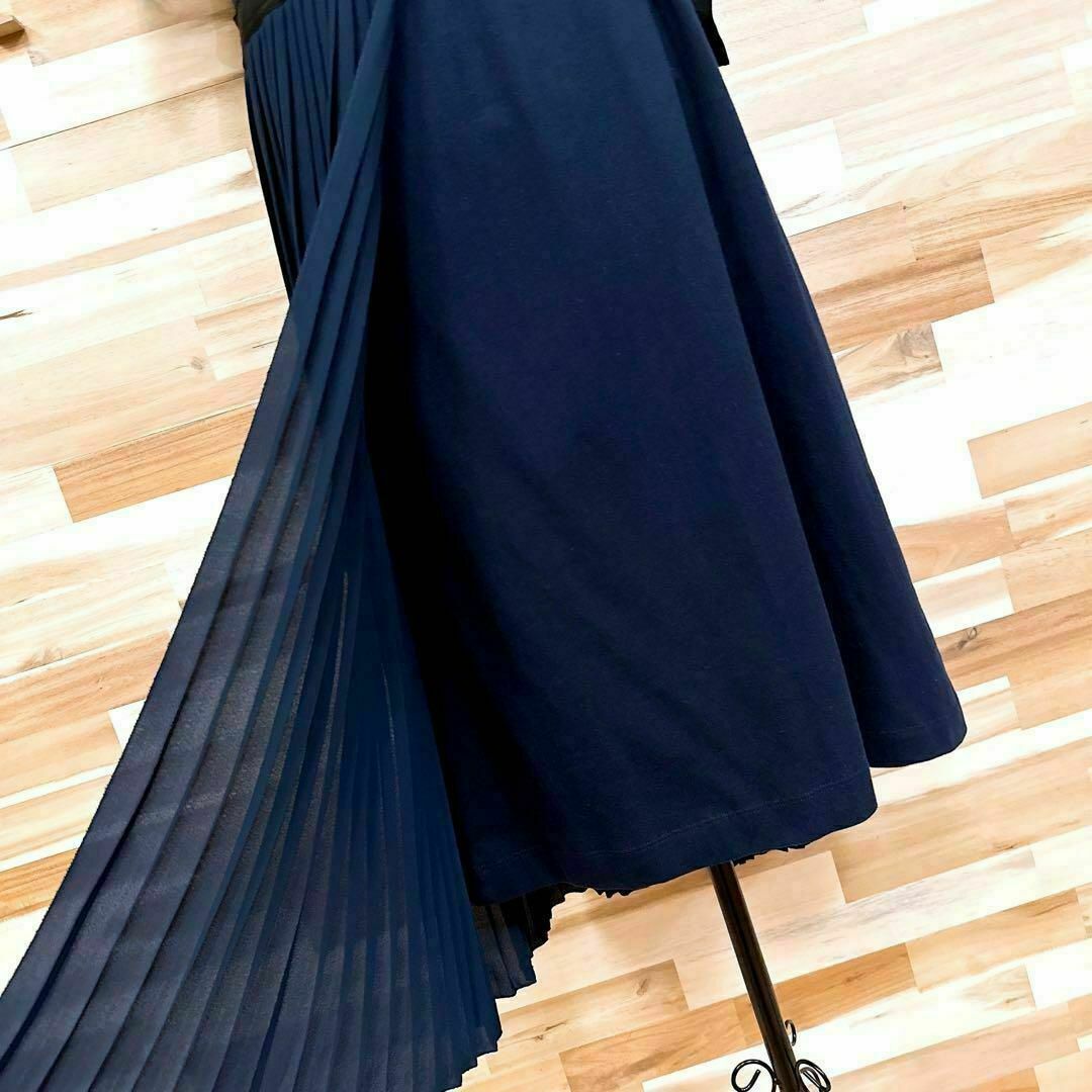 ZARA - 【ザラ】アシンメトリー プリーツ ドッキング ロング ZARA - 【ザラ】アシンメトリー プリーツ ドッキング ロング