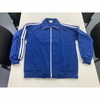 体操服　ジャージ上　オープンシャツ　花紺　150サイズ(ジャケット/上着)