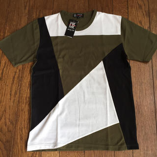 ミッシェルクラン(MICHEL KLEIN)のはる様専用MKミッシェルクランオムカーキー配色カットソー(Tシャツ/カットソー(半袖/袖なし))