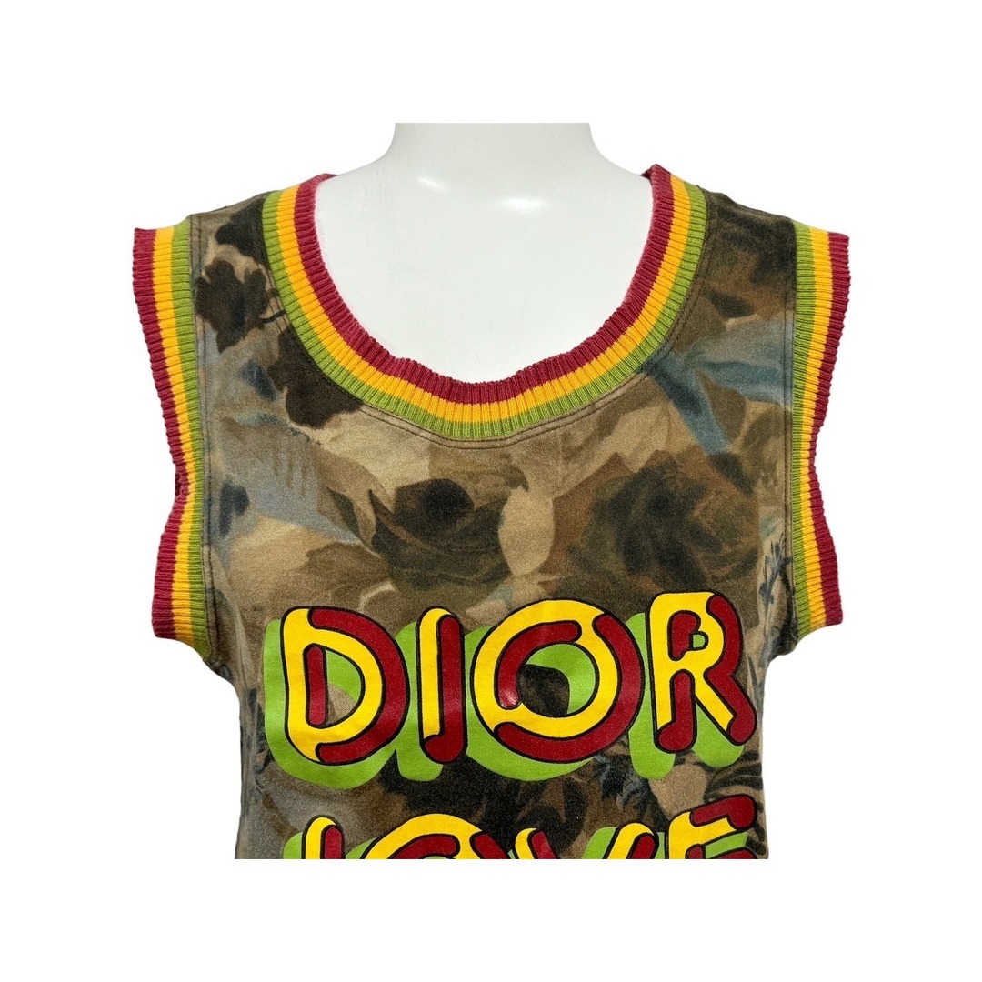 極美品☆ChristianDiorタンクトップ　ディオールタンクトップ DIOR | タンクトップ コットンジャージー