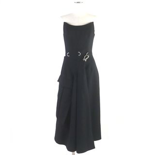美品✨【PRADA】プラダシルク&ウールミニドレス 覗か 美品✨【PRADA】プラダシルク&ウールミニドレス 覗か
