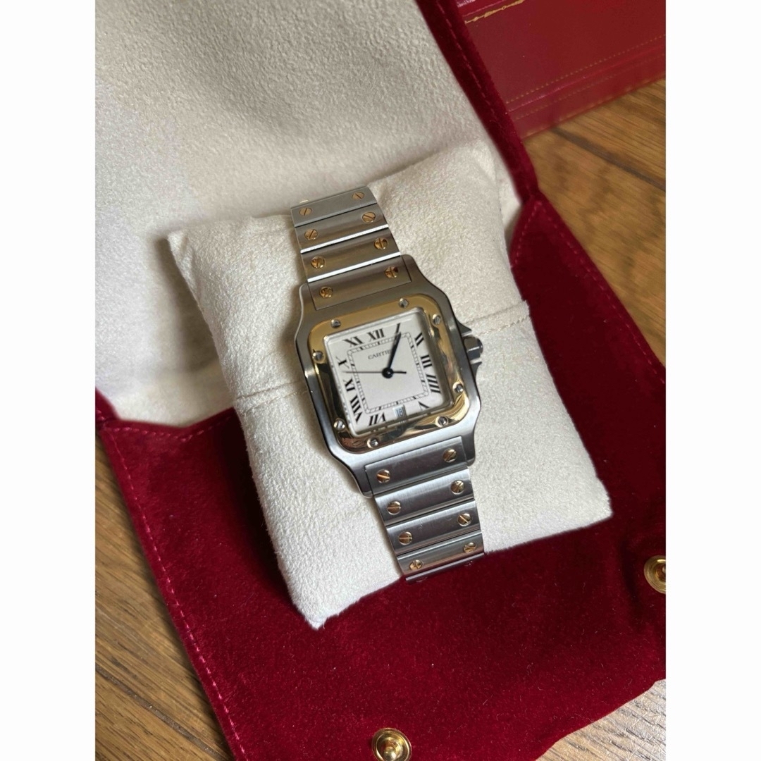 Cartier(カルティエ)のCARTIER W20011C4 サントスガルベ LM YGコンビ 美品です！ メンズの時計(その他)の商品写真