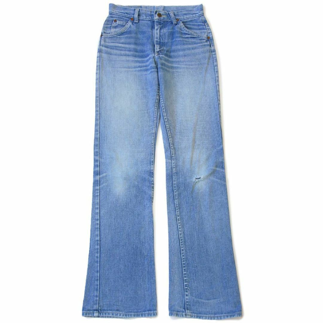 Lee - 70s USA製 Leeリー 200 フレア ダメージ デニムパンツ Lee - 70s USA製 Leeリー 200 フレア ダメージ デニムパンツ
