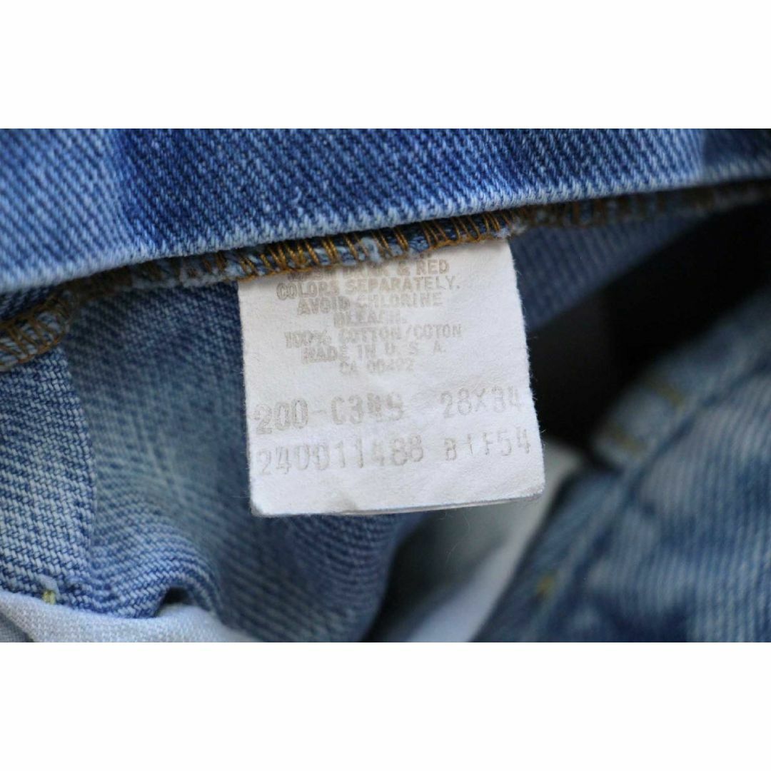 Lee - 70s USA製 Leeリー 200 フレア ダメージ デニムパンツ Lee - 70s USA製 Leeリー 200 フレア ダメージ デニムパンツ