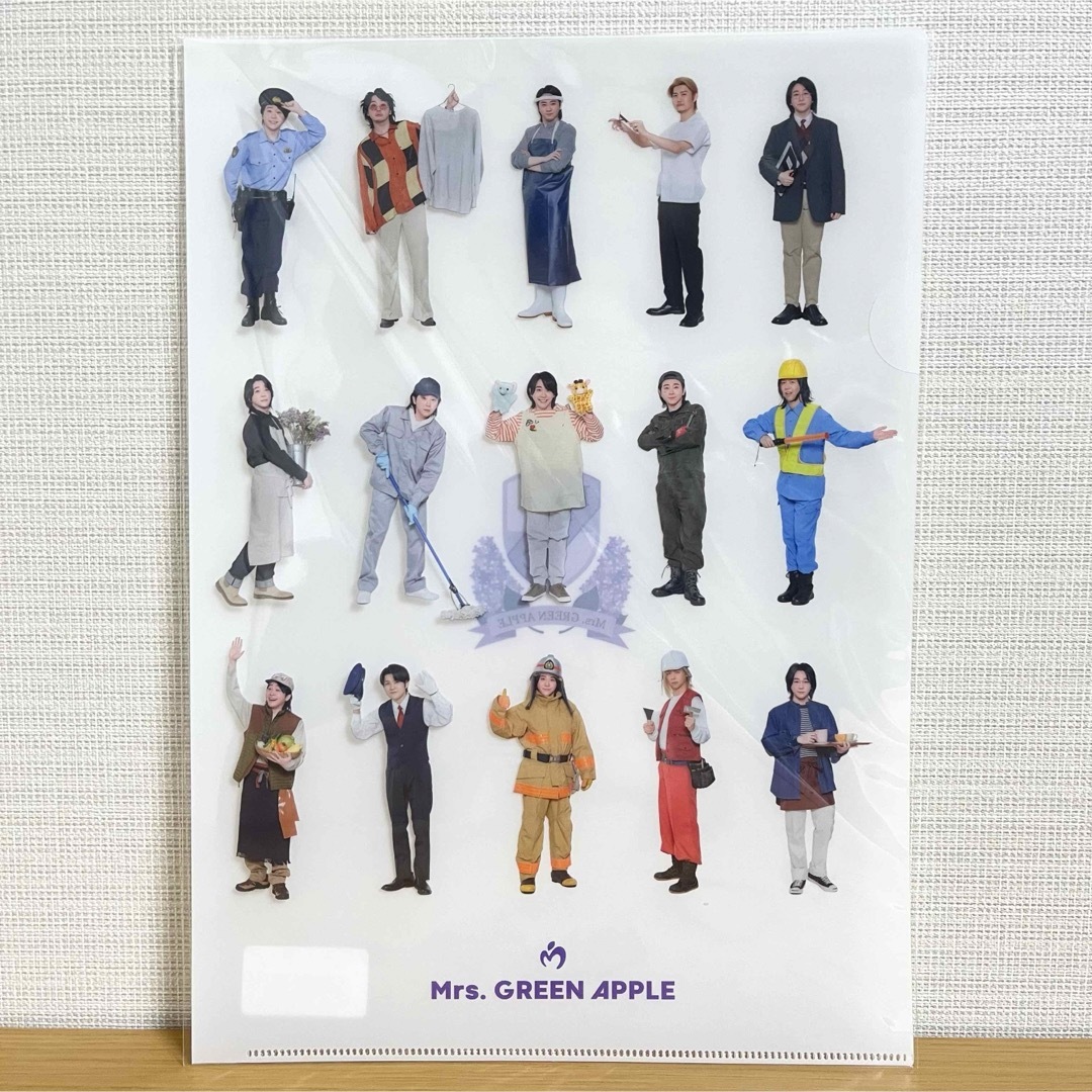 Mrs. あま GREEN APPLE 一番くじ クリアファイル 3枚セット Mrs. あま GREEN APPLE 一番くじ クリアファイル 3枚セット