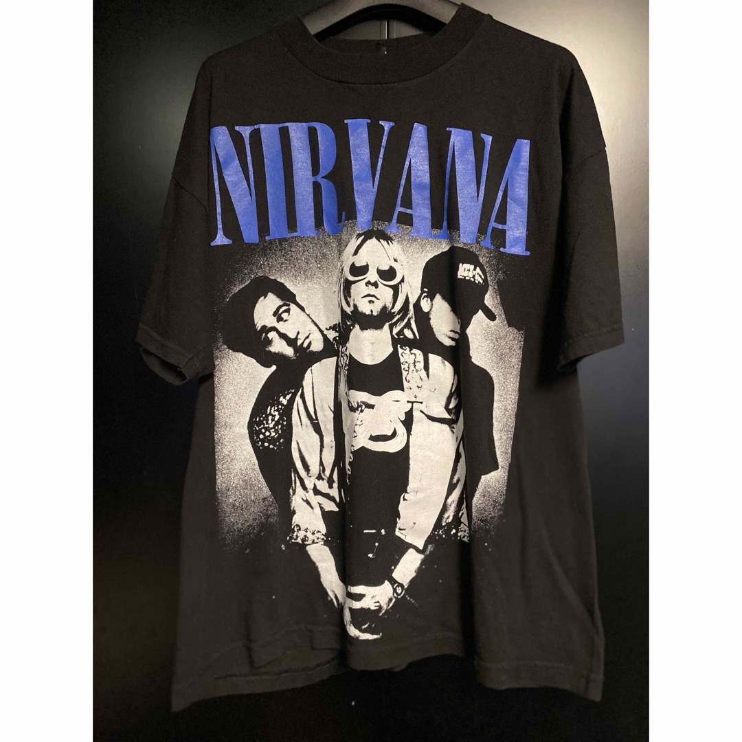 激レア NIRVANA Tシャツ ブラック KURT COBAINの通販 by BB's 激レア NIRVANA Tシャツ ブラック KURT COBAINの通販 by BB's