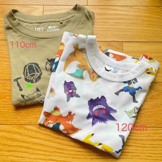 ユニクロ(UNIQLO)のポケモン　キッズ　Tシャツ　110 120(Tシャツ/カットソー)
