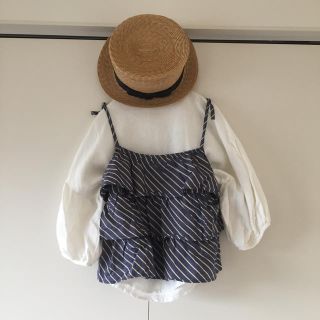 トゥデイフル(TODAYFUL)のmelt stripe camisole ＊(キャミソール)