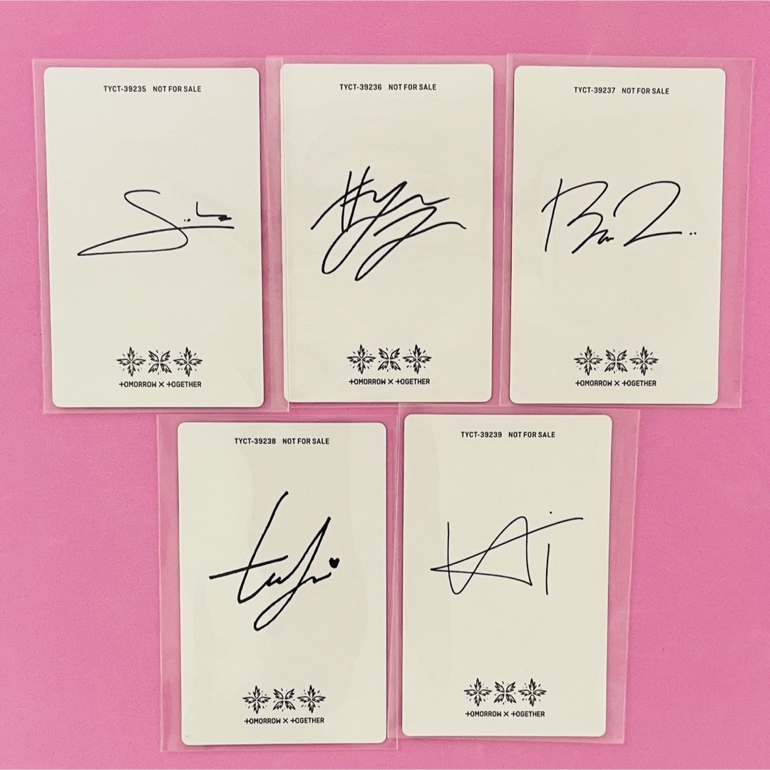 TOMORROW X TOGETHER - TXT トレカ ソロジャケ盤+トレカコンプ TOMORROW X TOGETHER - TXT トレカ ソロジャケ盤+トレカコンプ