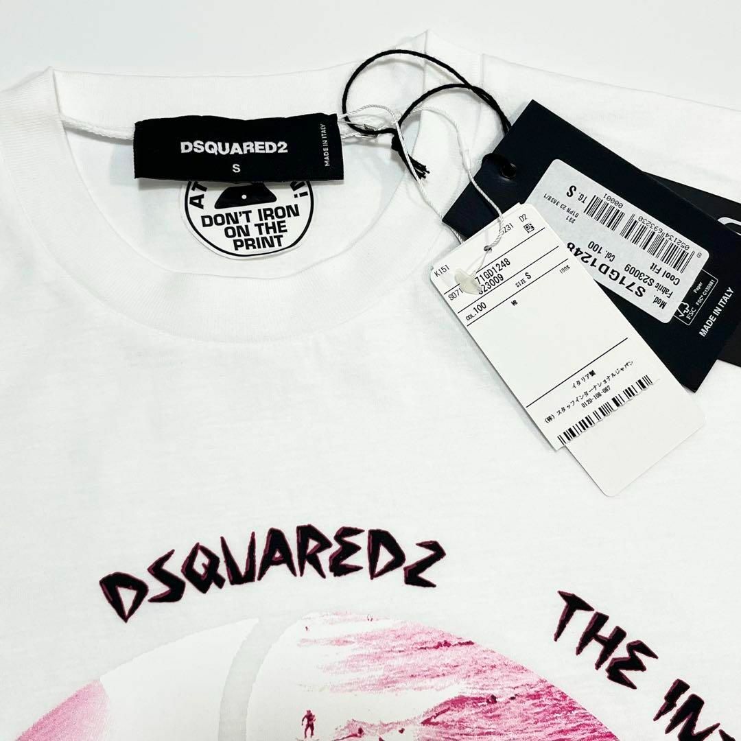 DSQUARED2 ディースクエアード2 Tシャツ SサイズS71GD1248 DSQUARED2 ディースクエアード2 Tシャツ SサイズS71GD1248