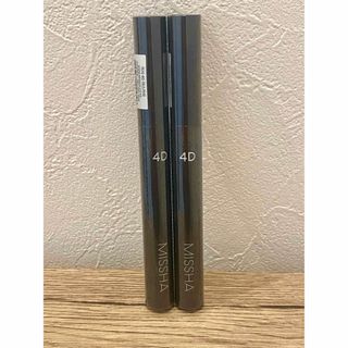 ミシャ(MISSHA)のミシャ 4Dマスカラ 2本セット 新品未使用 MISSHA(マスカラ)