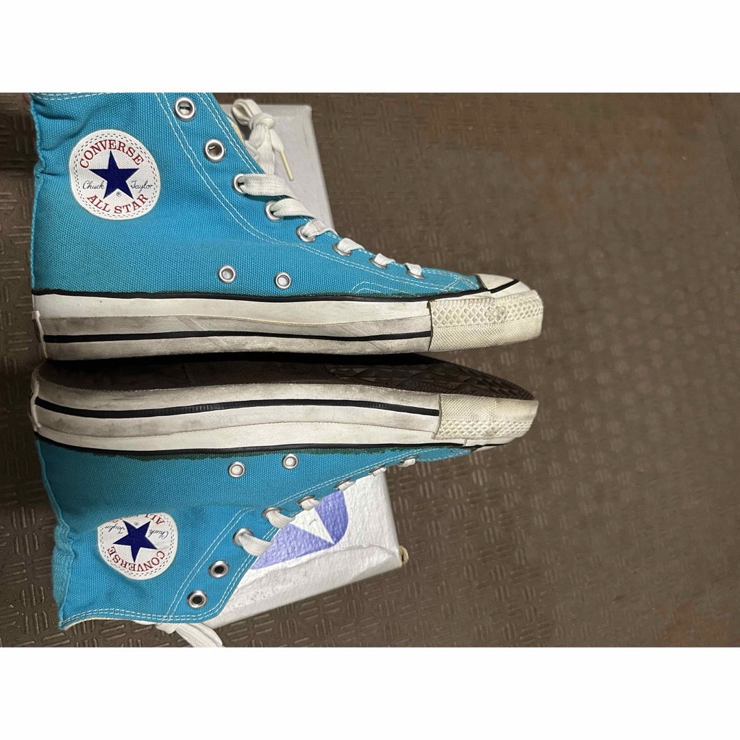 CONVERSE - 80s USA製 コンバース オールスター ターコイズ 26.5 CONVERSE - 80s USA製 コンバース オールスター ターコイズ 26.5