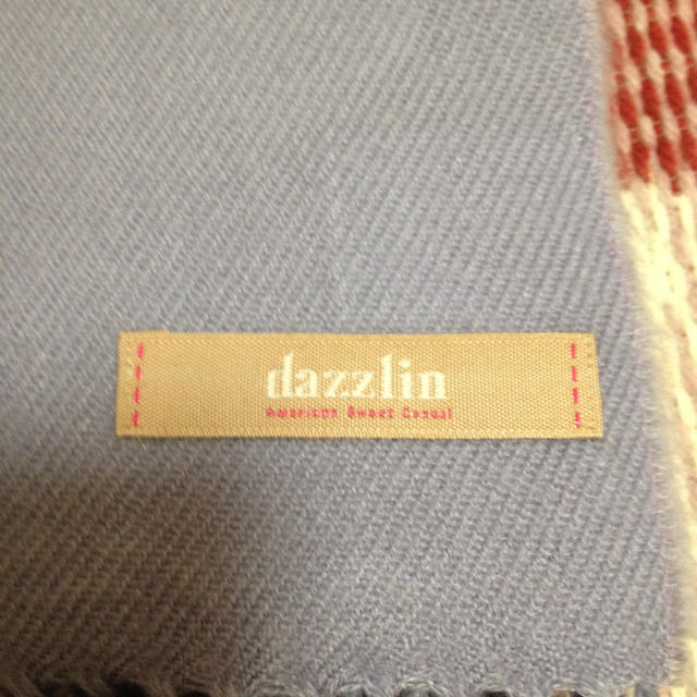 dazzlin(ダズリン)のダズリンパープルストール レディースのファッション小物(ストール/パシュミナ)の商品写真