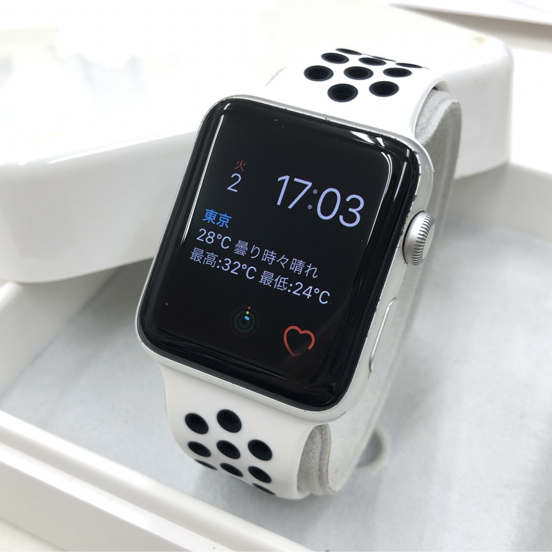 Apple Watch series3本体 シルバー 42mm アップルウォッチ スマートフォン/携帯電話 Apple Watch series3本体 シルバー 42mm アップルウォッチ スマートフォン/携帯電話