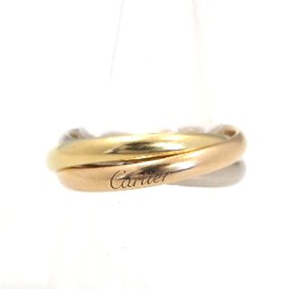 カルティエ(Cartier)のTh550161 カルティエ 指輪 トリニティ リング SM K18 AU750 サイズ：51(約11号) 約6.0g レディース CARTIER 中古(リング(指輪))