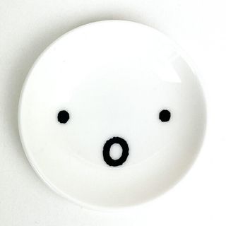 ミッフィー(miffy)のミッフィー miffy シンプルフェイス ミニプレート （サプライズ） お皿 キッチン 日本製(プレート/茶碗)