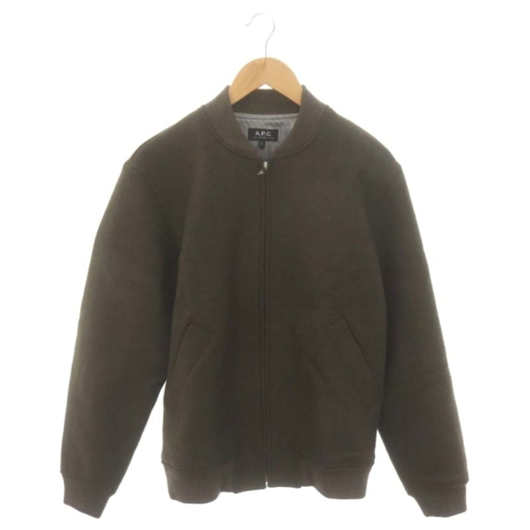 アーペーセー A.P.C. ウール ジップ ブルゾン ジャケット S アーペーセー A.P.C. ウール ジップ ブルゾン ジャケット S
