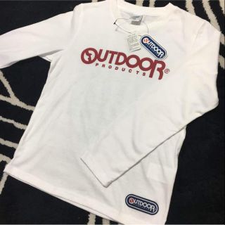 タグ付き‼︎  OUTDOOR 白 ロングTシャツ(Tシャツ/カットソー)