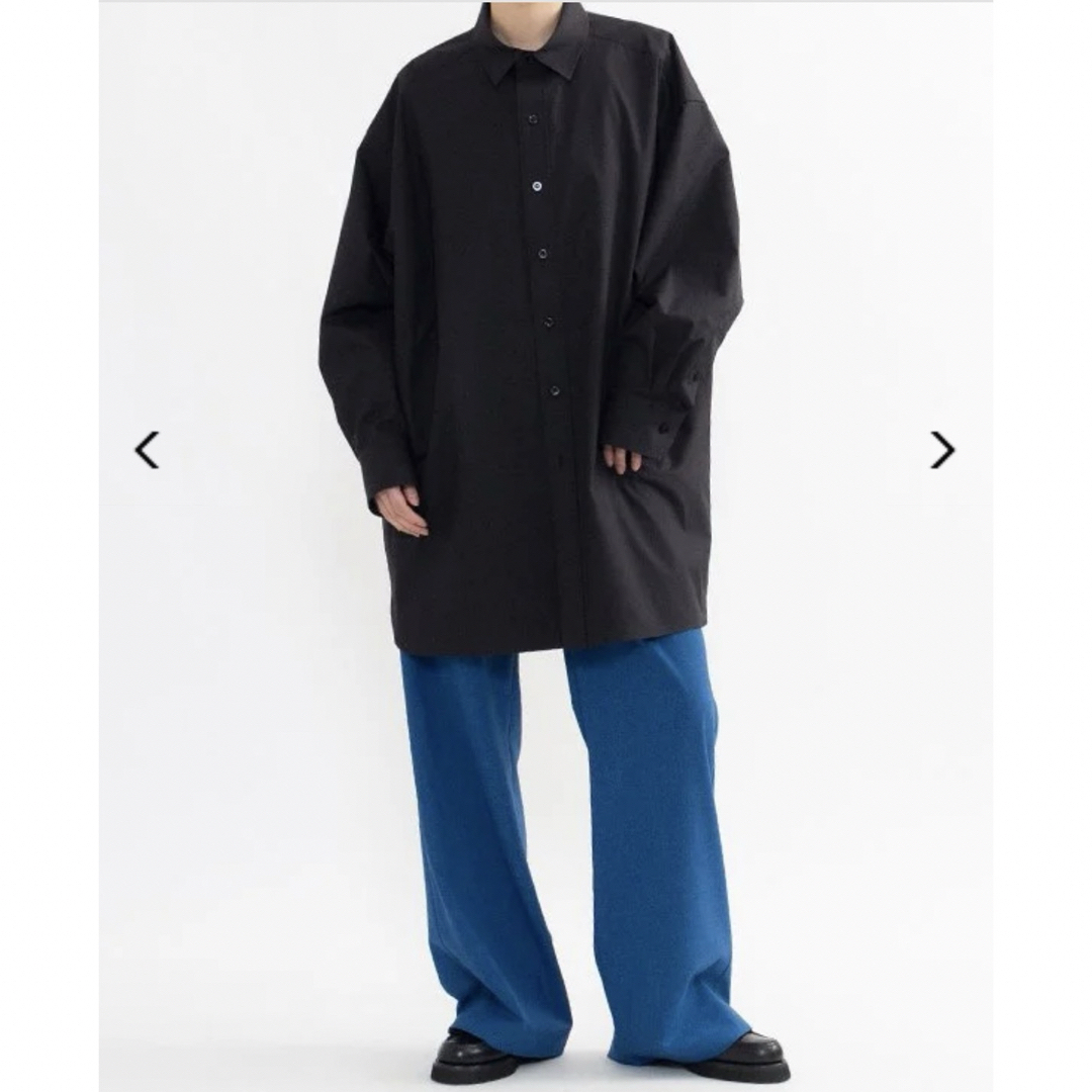 HYKE - 新品 HYKE ハイク T/C BIG SHIRT ビッグシャツ 2024ssの HYKE - 新品 HYKE ハイク T/C BIG SHIRT ビッグシャツ 2024ssの