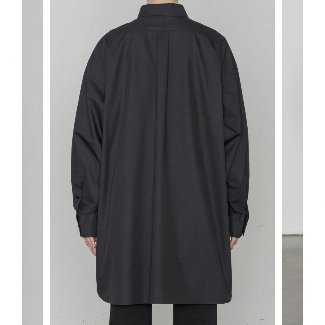 HYKE - 新品 HYKE ハイク T/C BIG SHIRT ビッグシャツ 2024ssの HYKE - 新品 HYKE ハイク T/C BIG SHIRT ビッグシャツ 2024ssの