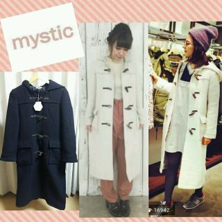 ミスティック(mystic)のmystic＊スザンヌ&あいのり桃♪アウター(ロングコート)