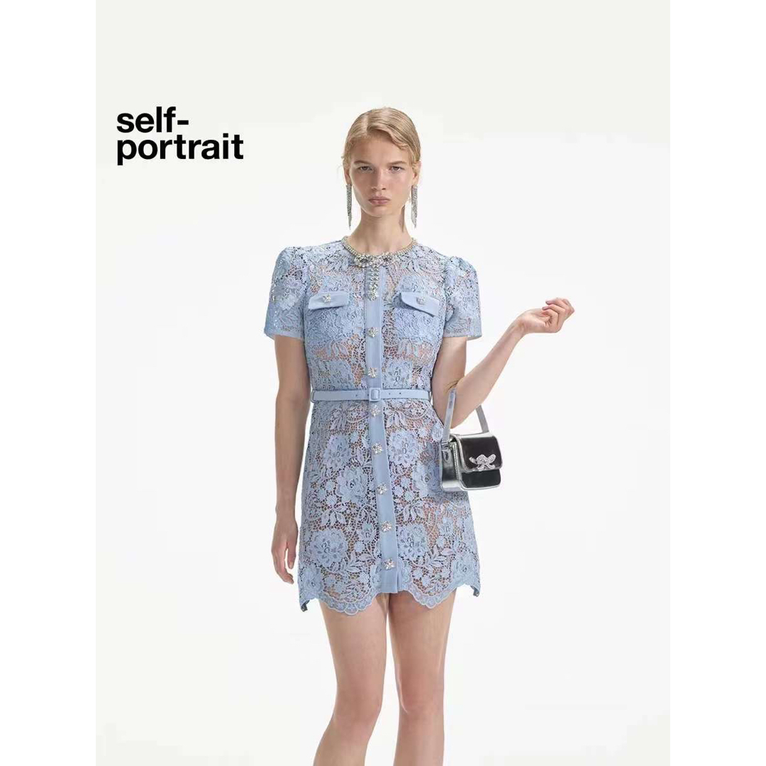 正規品SELF-PORTRAIT セルフポートレイト チェックワンピース 正規品SELF-PORTRAIT セルフポートレイト チェックワンピース