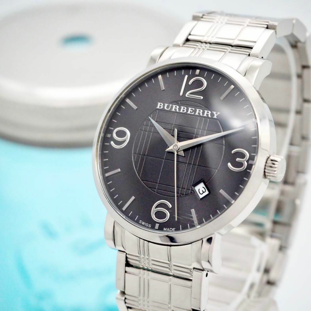 BURBERRY - 605【美品】バーバリー時計 ペアウォッチ メンズ BURBERRY - 605【美品】バーバリー時計 ペアウォッチ メンズ