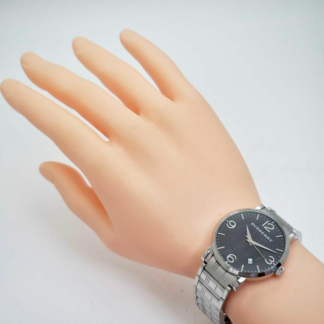 BURBERRY - 605【美品】バーバリー時計 ペアウォッチ メンズ BURBERRY - 605【美品】バーバリー時計 ペアウォッチ メンズ