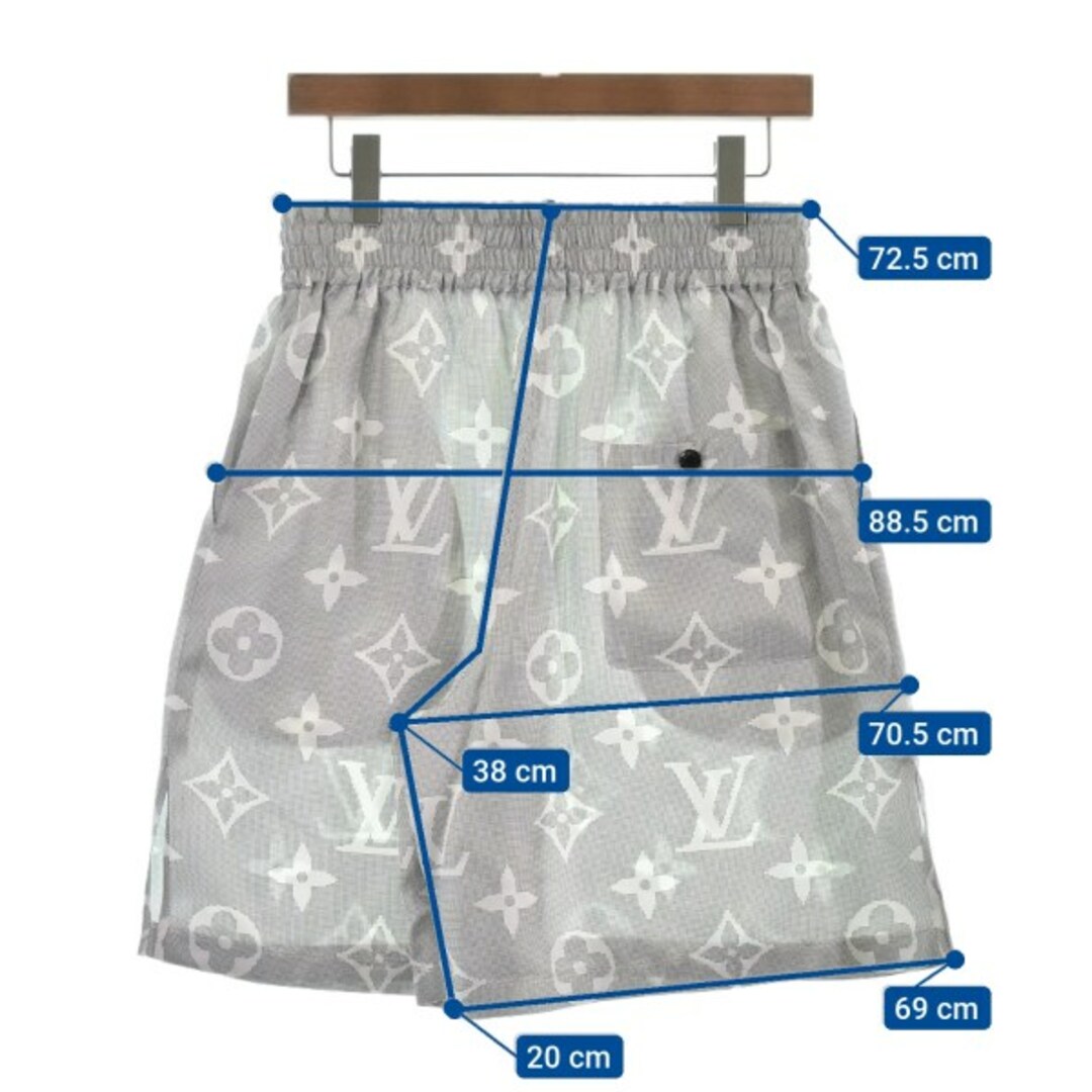 LOUIS VUITTON - LOUIS VUITTON ショートパンツ 38(S位) 白x黒 LOUIS VUITTON - LOUIS VUITTON ショートパンツ 38(S位) 白x黒