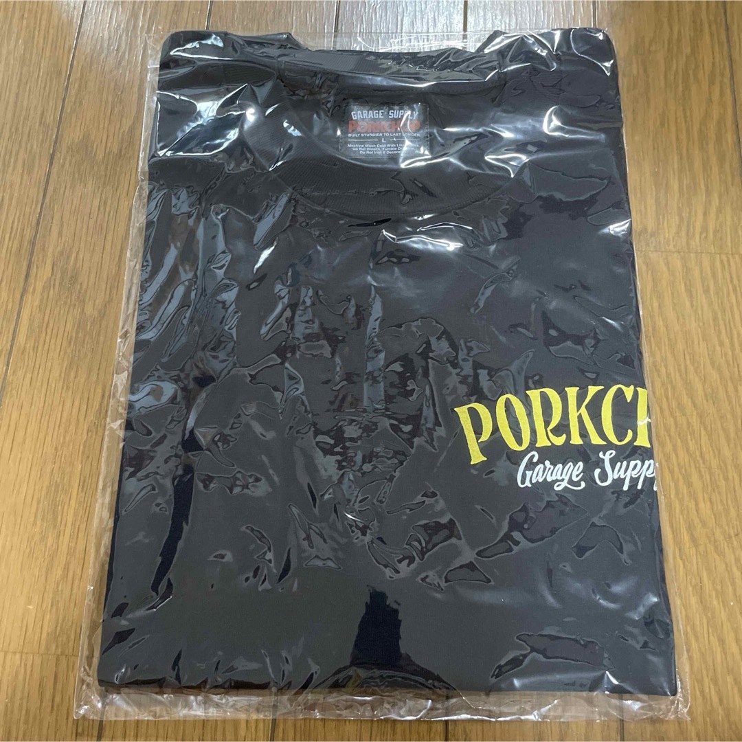 ポークチョップ Tシャツ/PORKCHOP BLACK YL L キムタク ポークチョップ Tシャツ/PORKCHOP BLACK YL L キムタク