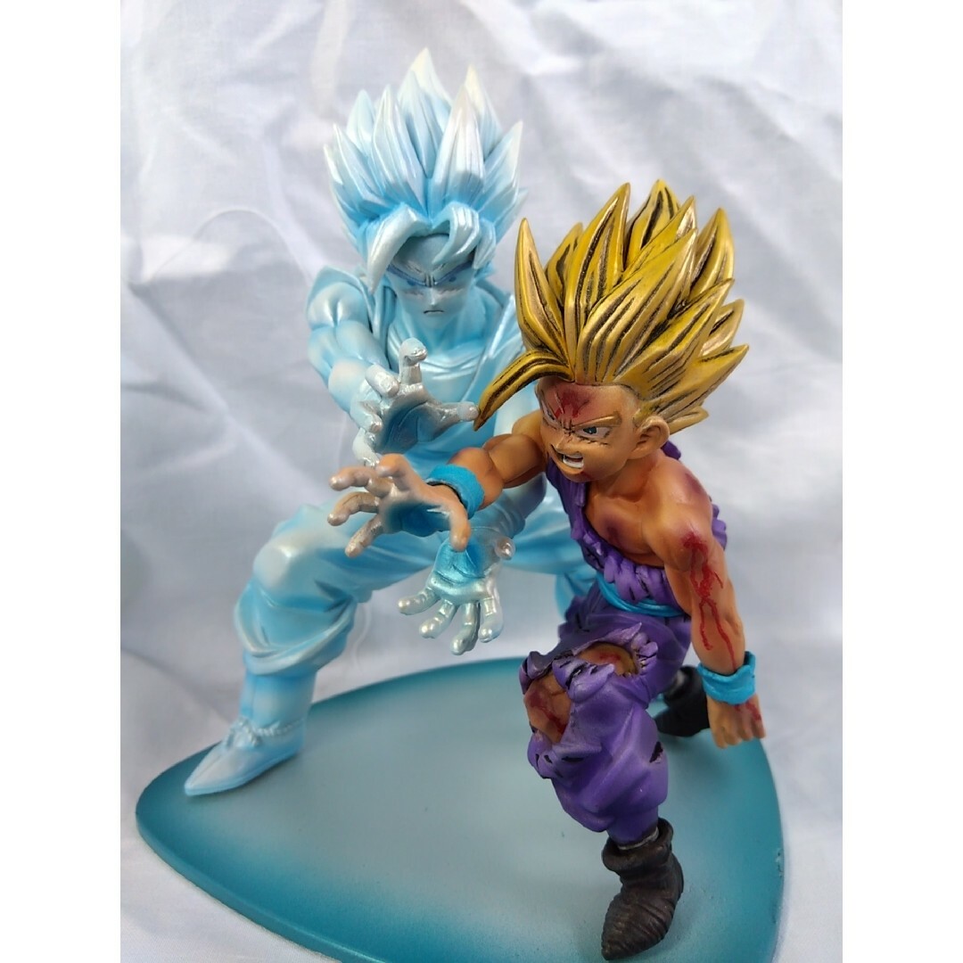 ドラゴンボールフィギュア リペイント 悟空 悟飯 ドラゴンボールフィギュア リペイント 悟空 悟飯