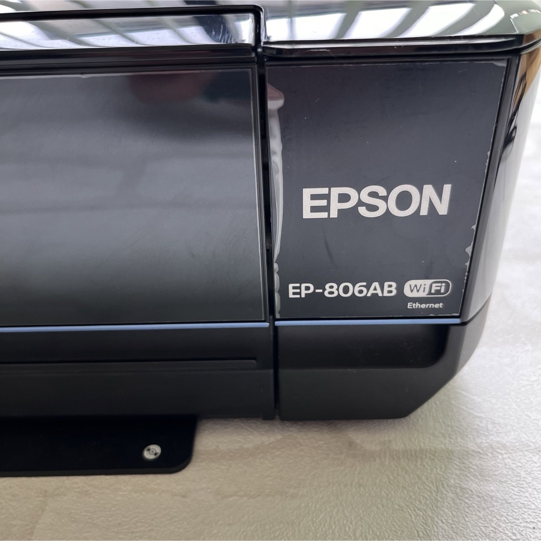 ジャンク品》EPSON プリンター Colorio すり寄り EP-806AB ジャンク品》EPSON プリンター Colorio すり寄り EP-806AB