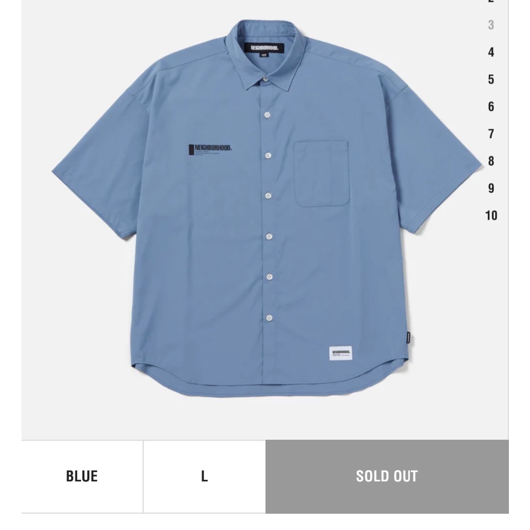 NEIGHBORHOOD - NEIGHBORHOOD OVER SHIRT SSの通販 by しんぱす