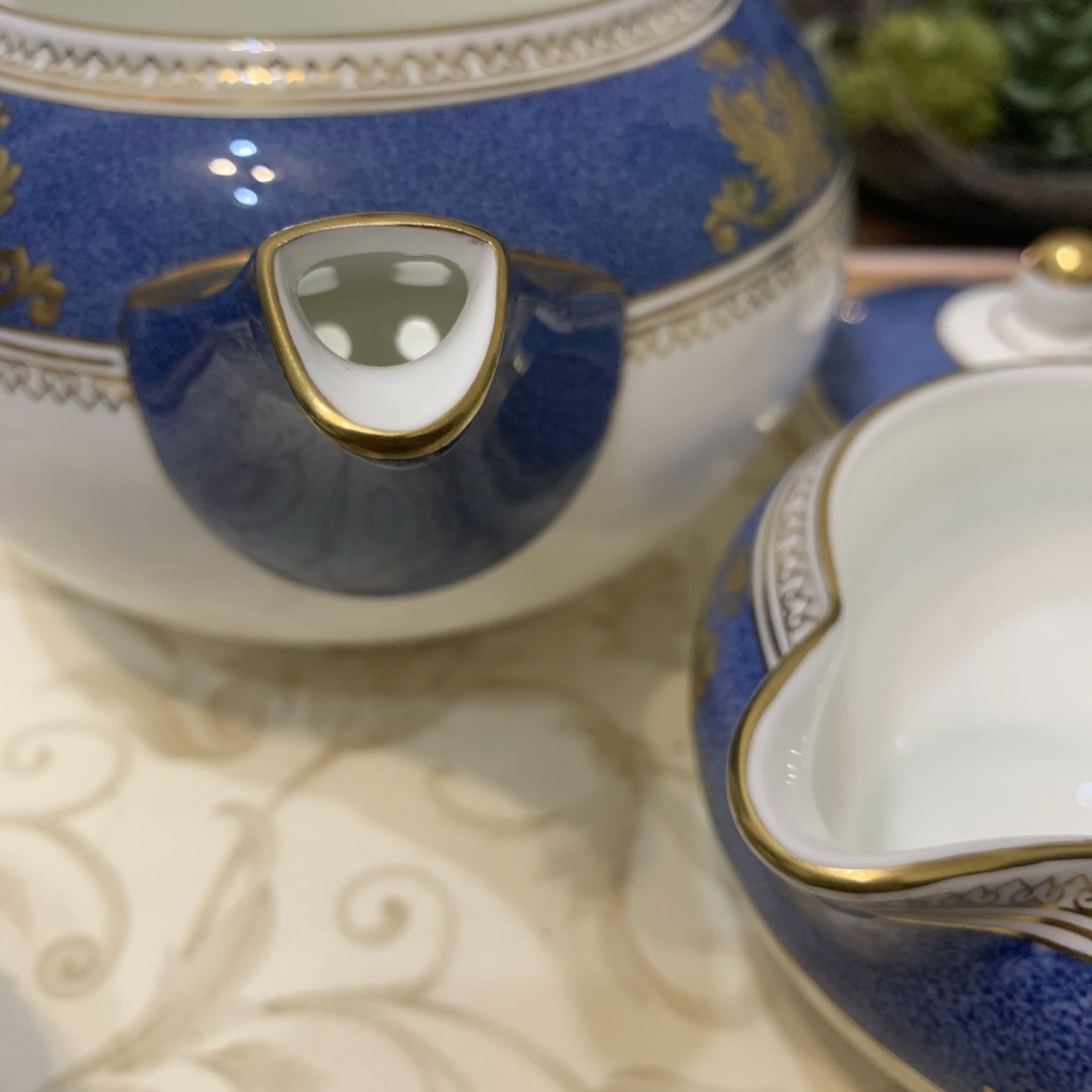 WEDGWOOD - 未使用 ウェッジウッド コロンビア パウダー ブルー WEDGWOOD - 未使用 ウェッジウッド コロンビア パウダー ブルー