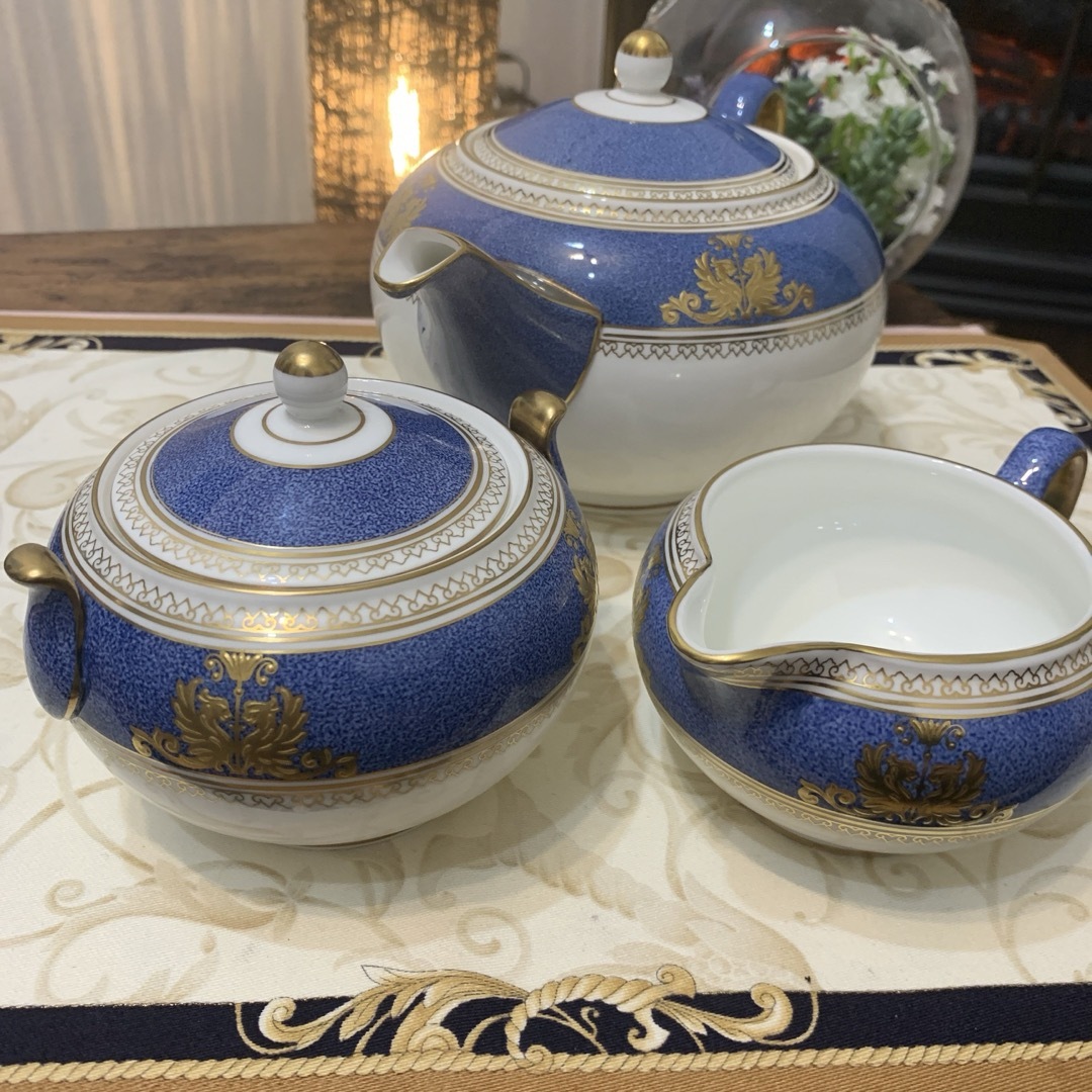 WEDGWOOD - 未使用 ウェッジウッド コロンビア パウダー ブルー WEDGWOOD - 未使用 ウェッジウッド コロンビア パウダー ブルー