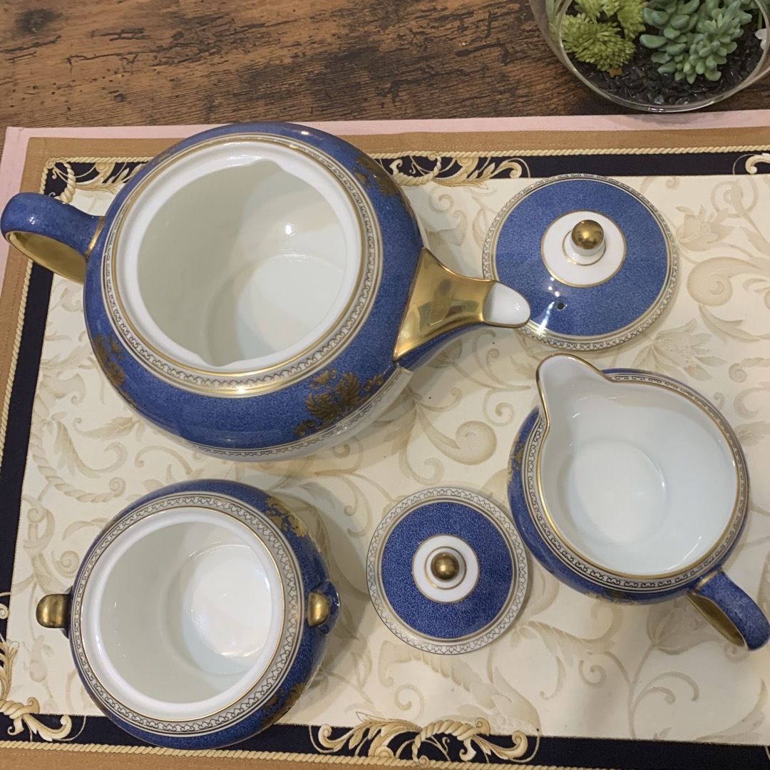 WEDGWOOD - 未使用 ウェッジウッド コロンビア パウダー ブルー WEDGWOOD - 未使用 ウェッジウッド コロンビア パウダー ブルー