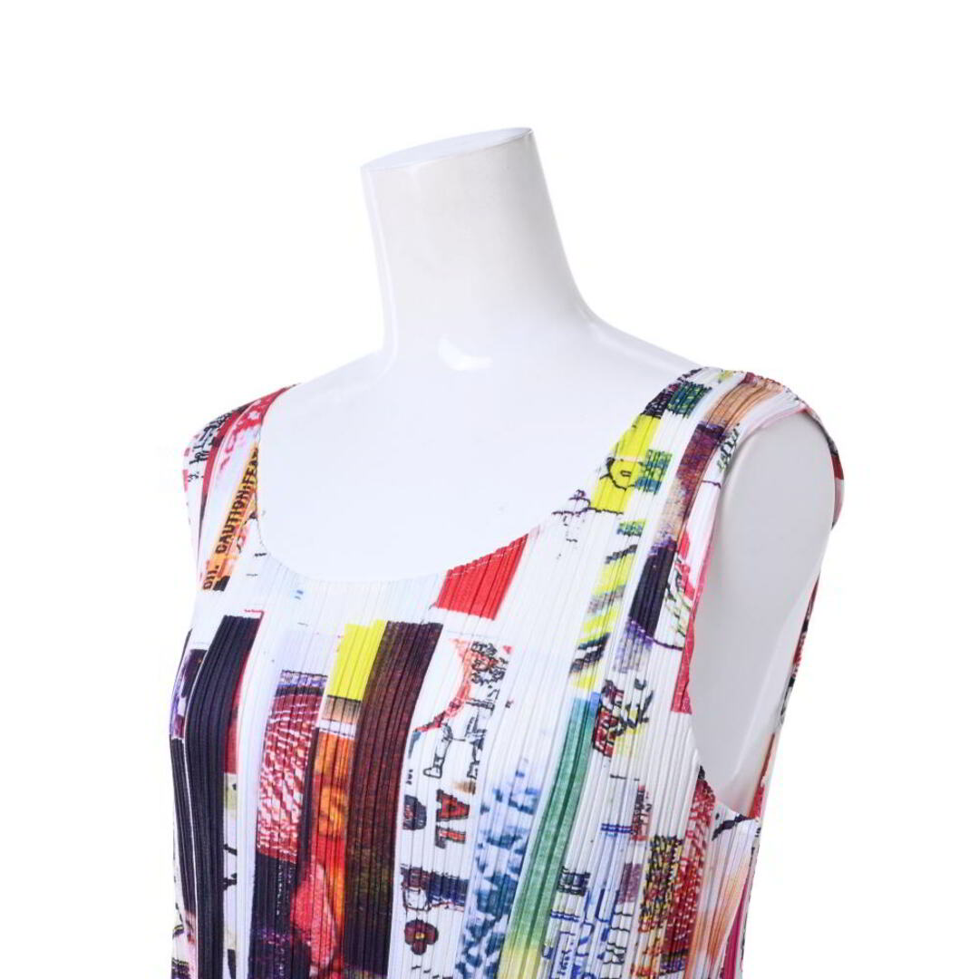PLEATS PLEASE ノースリーブワンピース Terry Johnson PLEATS PLEASE ノースリーブワンピース Terry Johnson