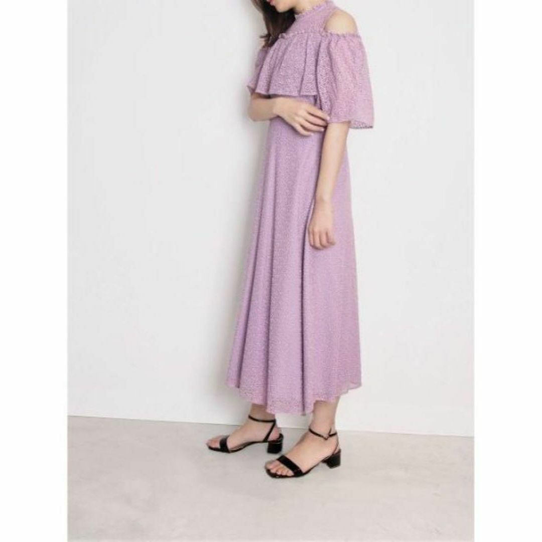 新品タグ付き troisieme CHACO オフショルダー フリルワンピース 新品タグ付き troisieme CHACO オフショルダー フリルワンピース