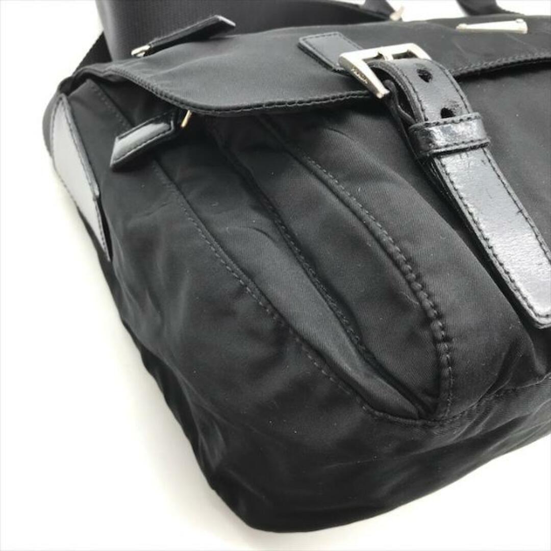 PRADA - 良品 PRADA プラダ 三角ロゴ プレート ナイロン PRADA - 良品 PRADA プラダ 三角ロゴ プレート ナイロン