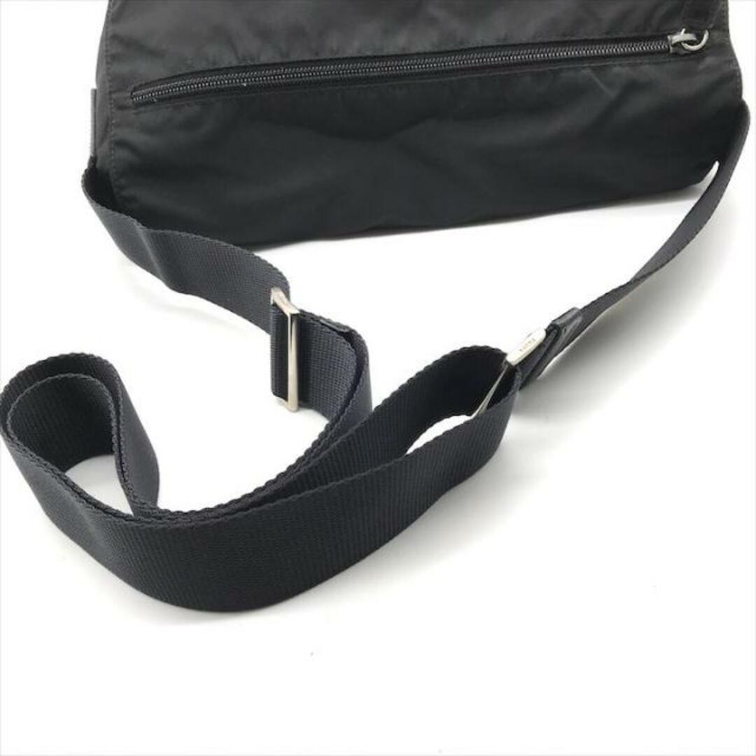 PRADA - 良品 PRADA プラダ 三角ロゴ プレート ナイロン PRADA - 良品 PRADA プラダ 三角ロゴ プレート ナイロン