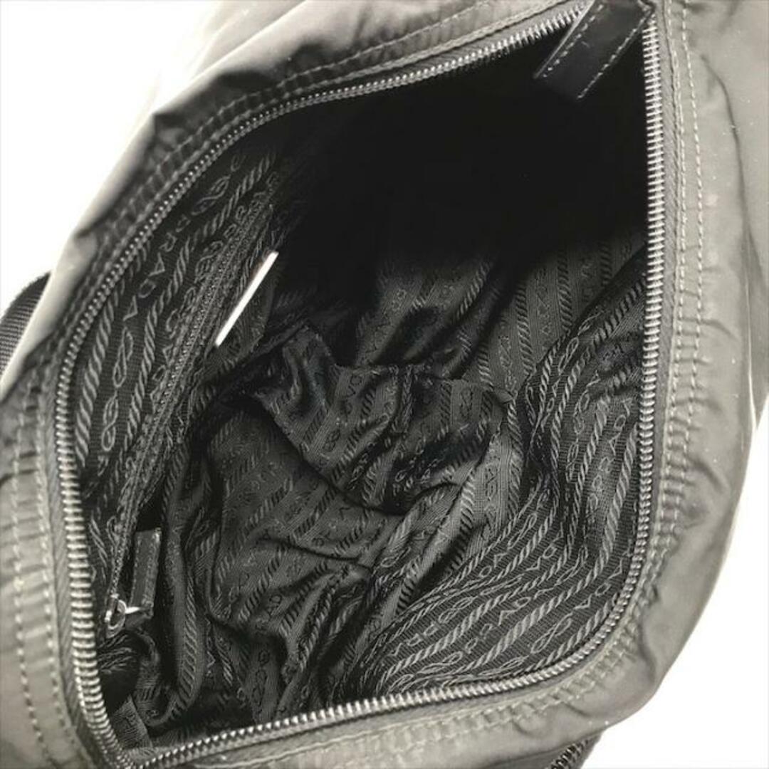 PRADA - 良品 PRADA プラダ 三角ロゴ プレート ナイロン PRADA - 良品 PRADA プラダ 三角ロゴ プレート ナイロン