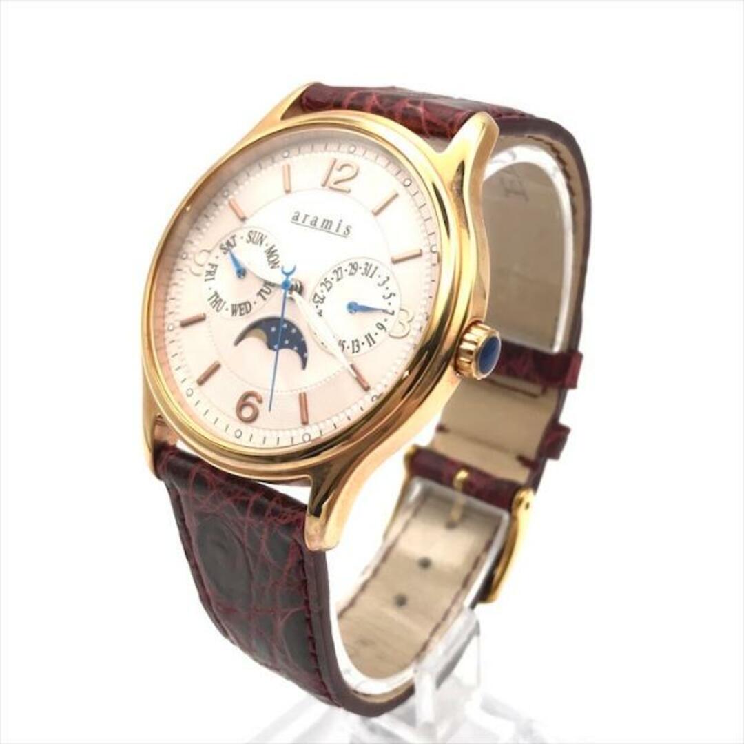 Aramis - 良品 aramis アラミス ムーン フェイス 腕時計 CAL Aramis - 良品 aramis アラミス ムーン フェイス 腕時計 CAL