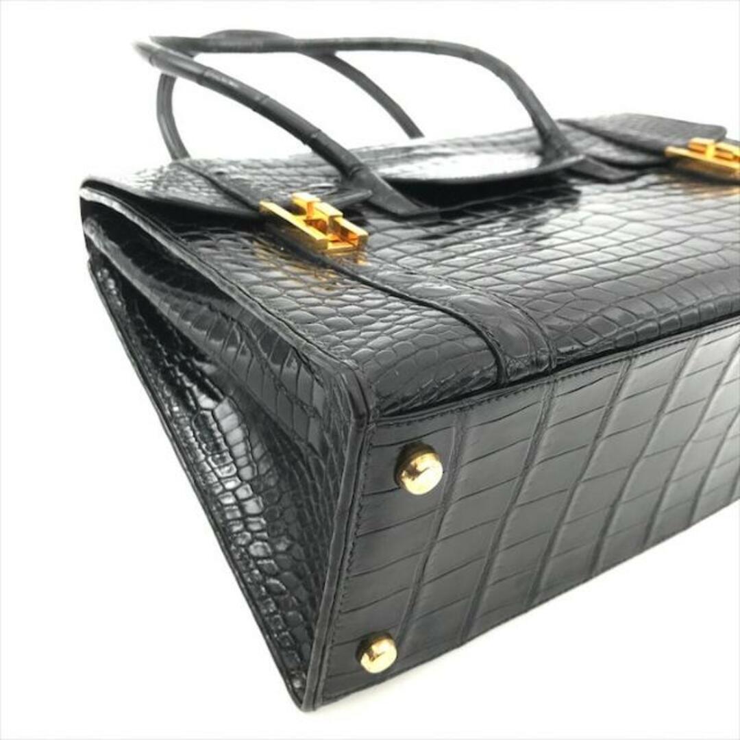 HERMES - 美品 HERMES エルメス クロコダイル ドラッグ ポロサス HERMES - 美品 HERMES エルメス クロコダイル ドラッグ ポロサス