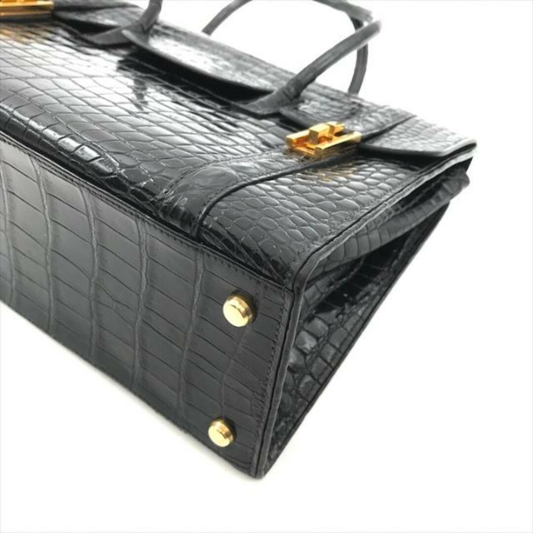 HERMES - 美品 HERMES エルメス クロコダイル ドラッグ ポロサス HERMES - 美品 HERMES エルメス クロコダイル ドラッグ ポロサス