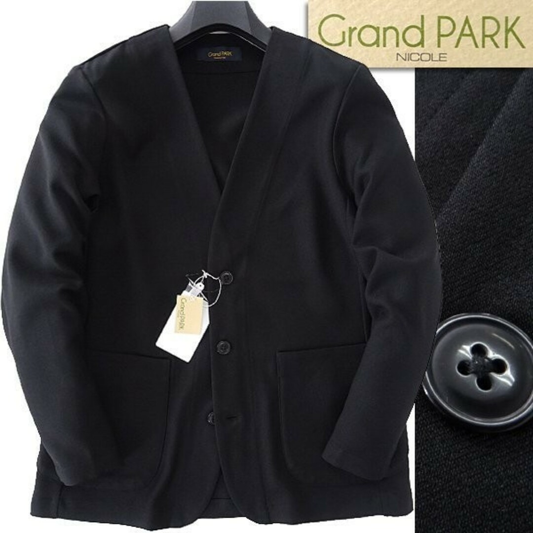 NICOLE - 新品 Grand PARK ニコル ストレッチ ノーカラー NICOLE - 新品 Grand PARK ニコル ストレッチ ノーカラー