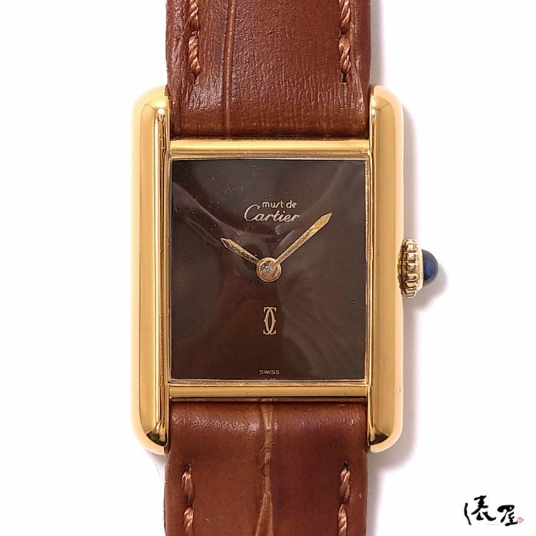 Cartier - 【希少モデル】カルティエ マストタンク SM 手巻き式 Cartier - 【希少モデル】カルティエ マストタンク SM 手巻き式