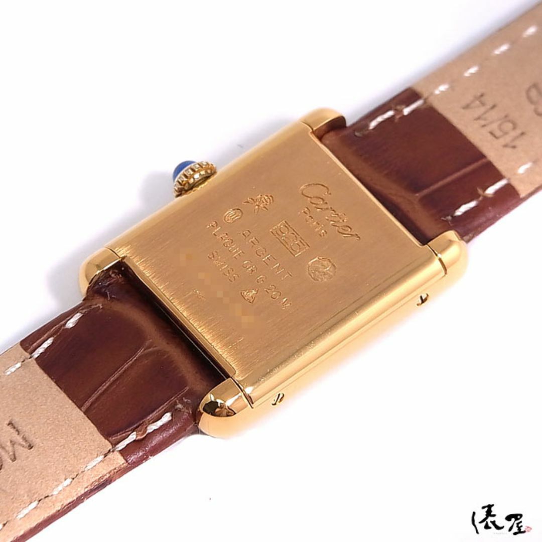 Cartier - 【希少モデル】カルティエ マストタンク SM 手巻き式 Cartier - 【希少モデル】カルティエ マストタンク SM 手巻き式