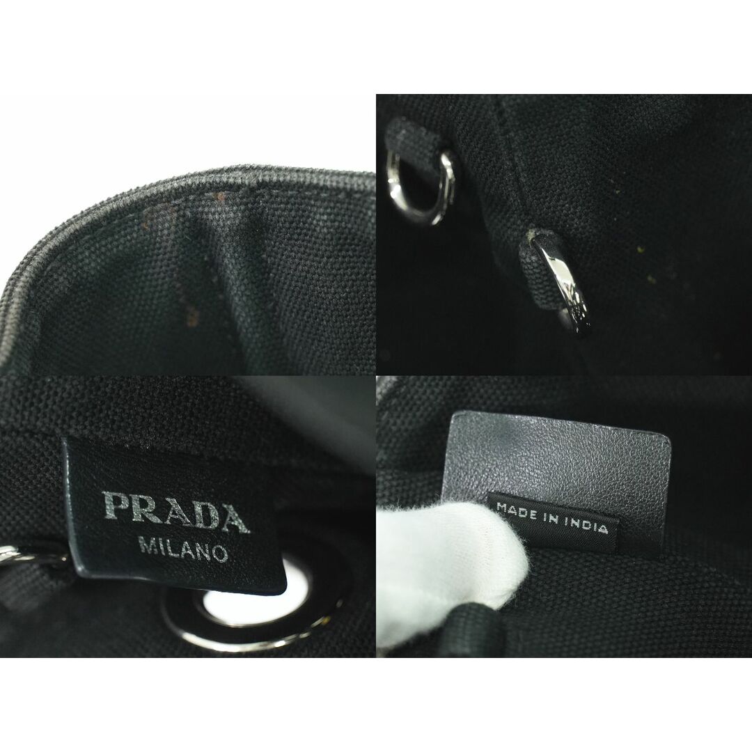 PRADA - 本物 プラダ PRADA カナパ グロメット 2WAY ショルダー PRADA - 本物 プラダ PRADA カナパ グロメット 2WAY ショルダー