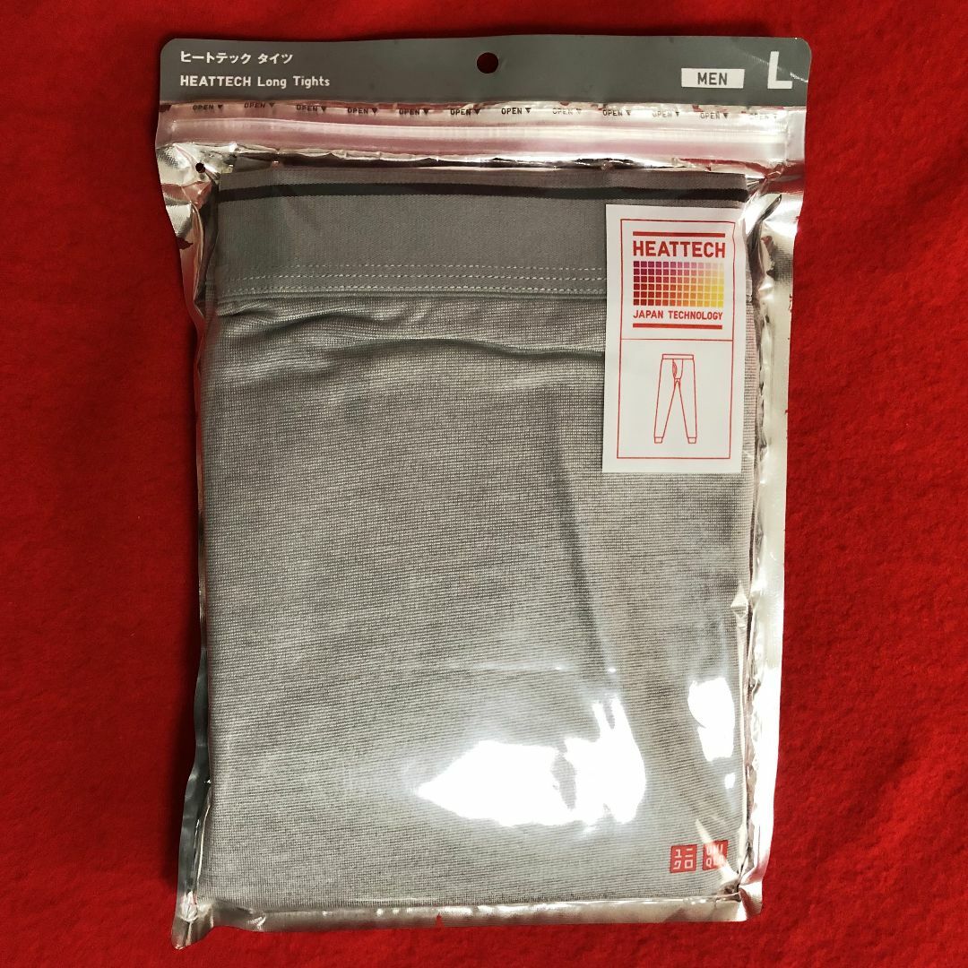 UNIQLO - ユニクロヒートテックタイツ【Lサイズ】グレー:メンズ UNIQLO - ユニクロヒートテックタイツ【Lサイズ】グレー:メンズ