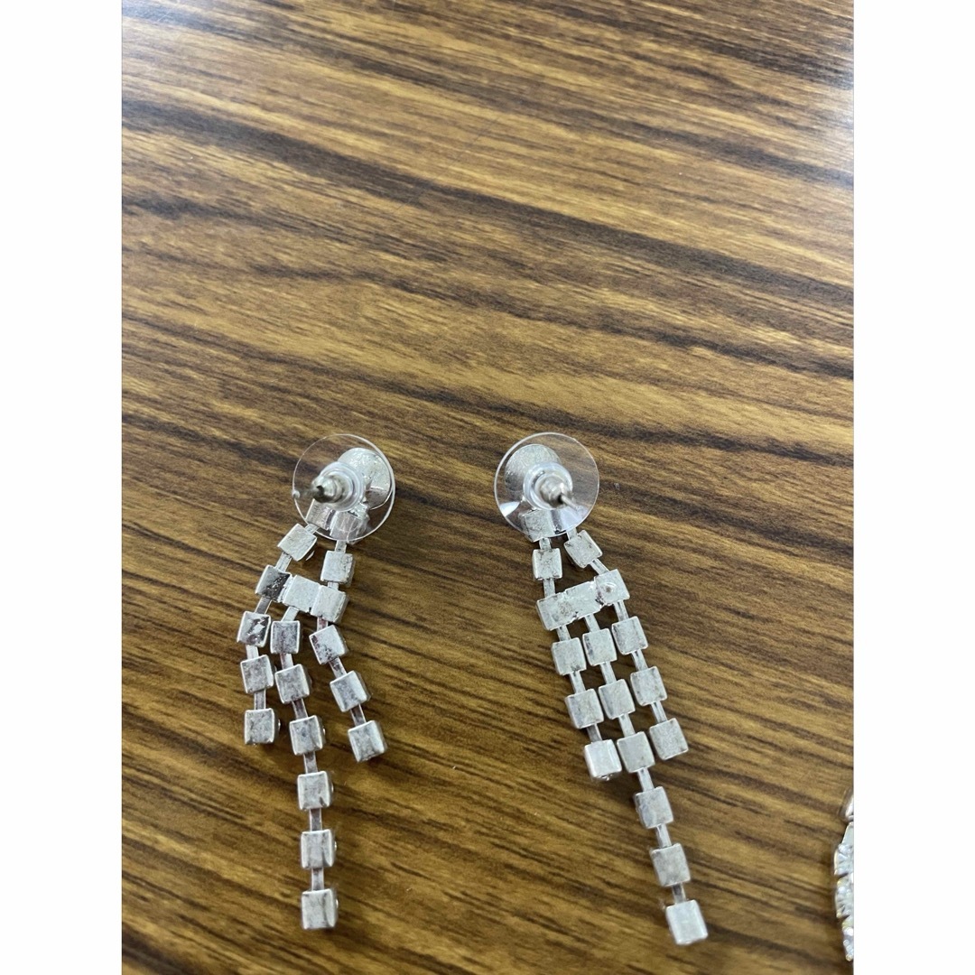 ジルコニア　ネックレス　ピアスセット レディースのアクセサリー(ネックレス)の商品写真